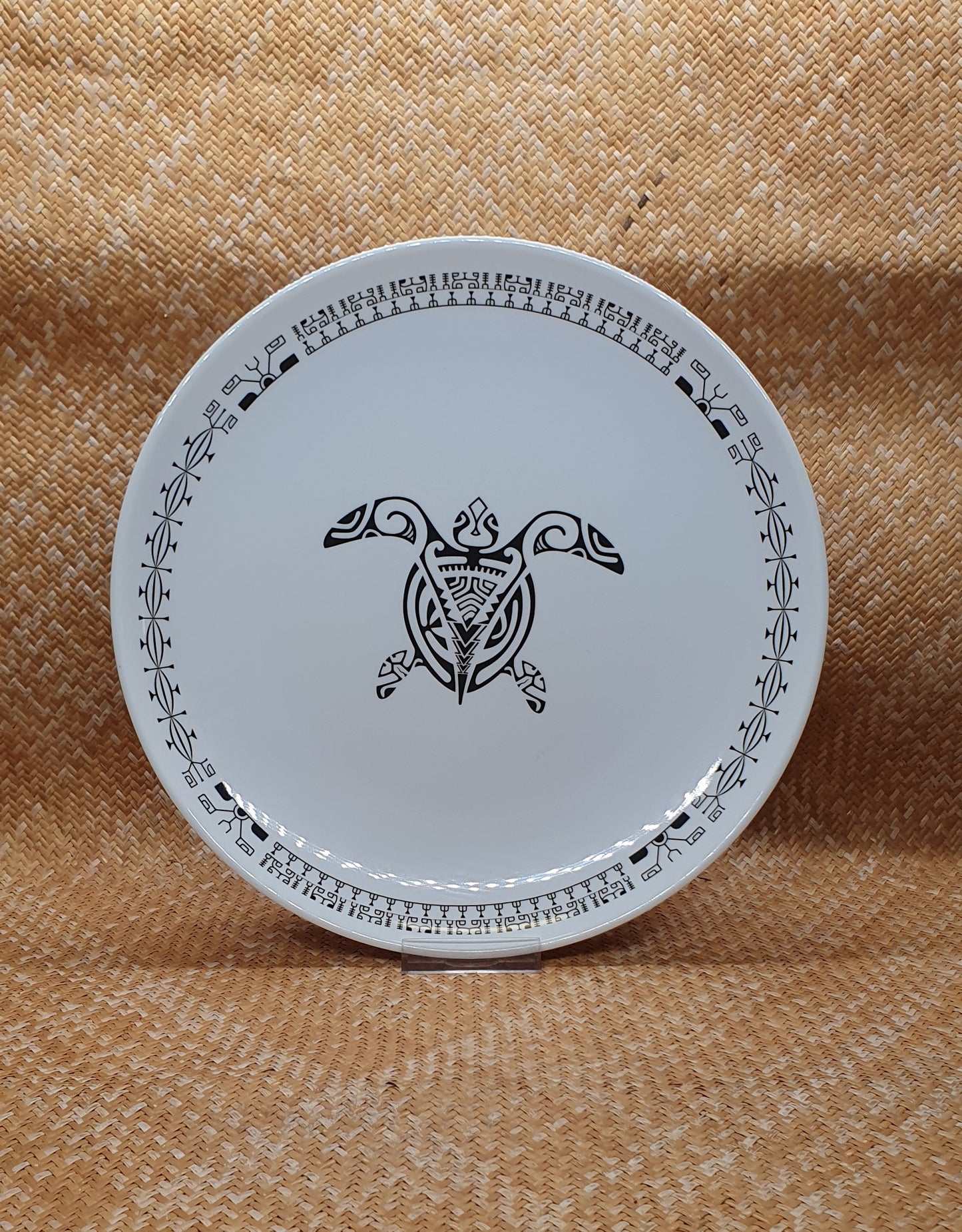 Assiette ronde 30 cm Tortue tattoo