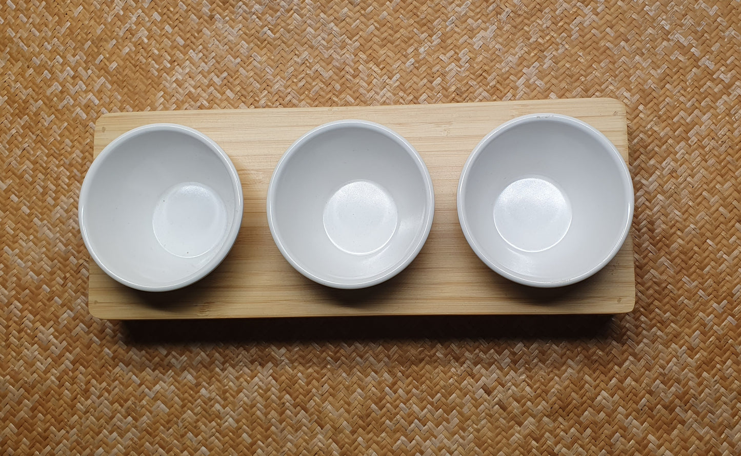 Trio Saucier conique blanc 14 mL x3