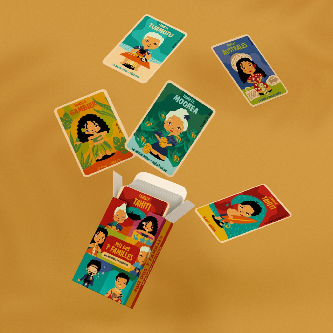 Jeu de cartes 7 Familles