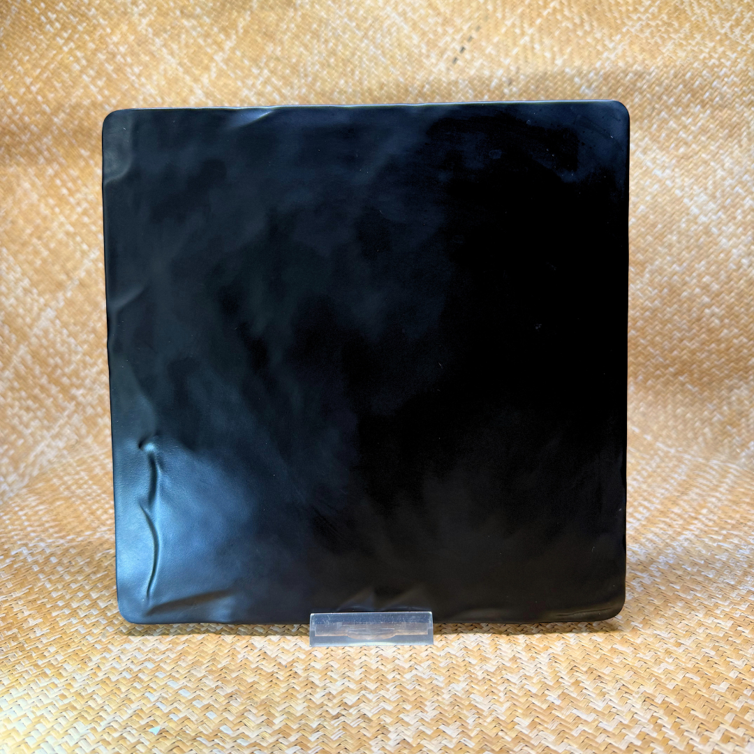 Noir ardoise - Assiette plate - 25cm