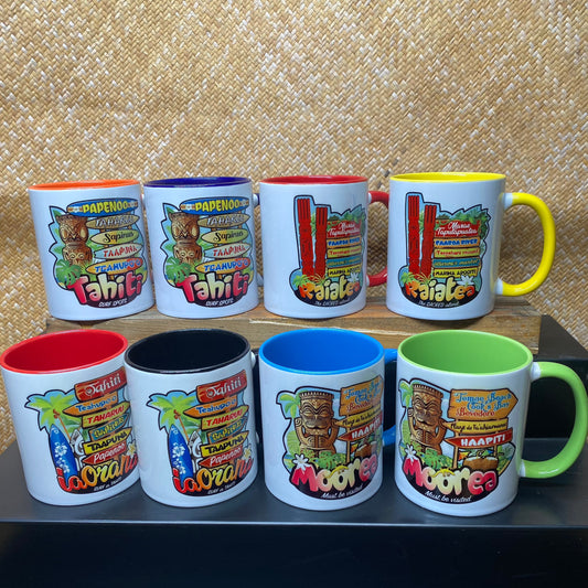 Mug céramique Spot Tahiti - 500 mL