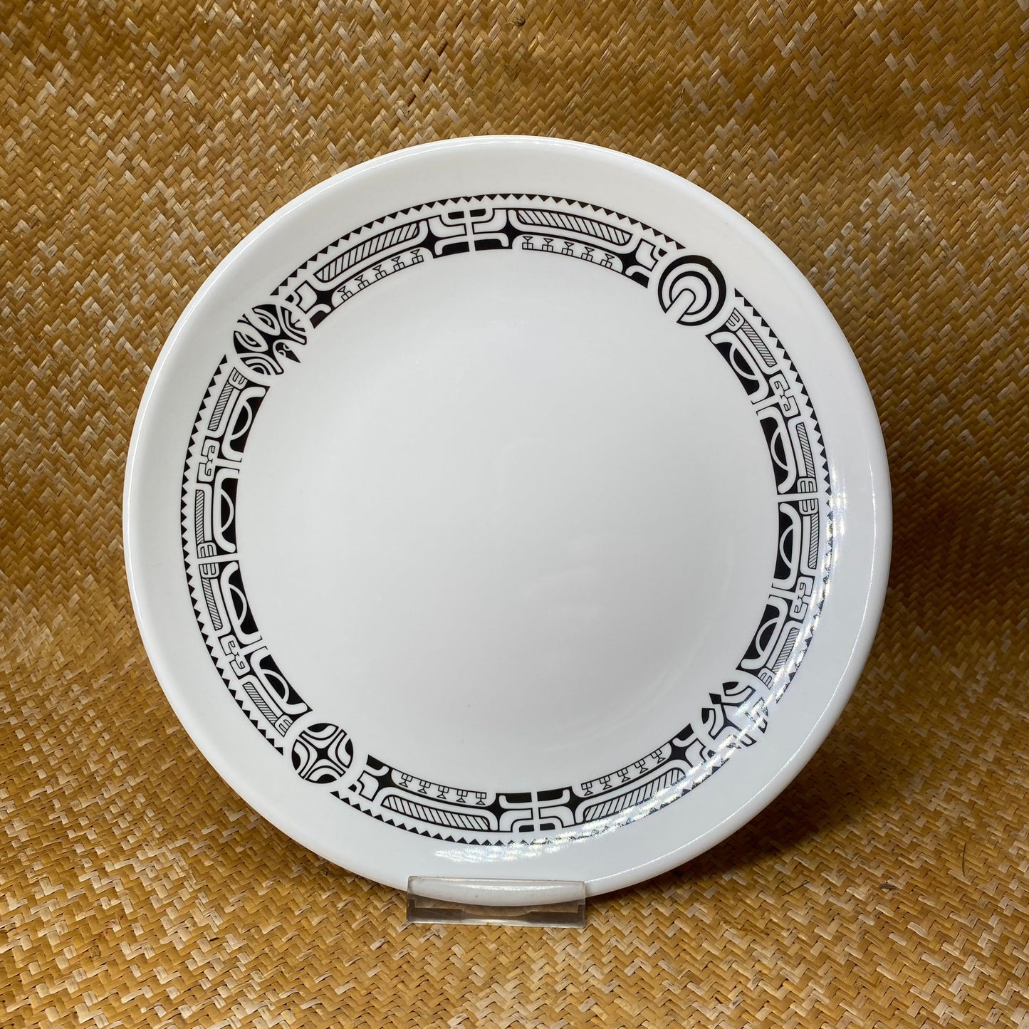 Assiette ronde tattoo 4 éléments