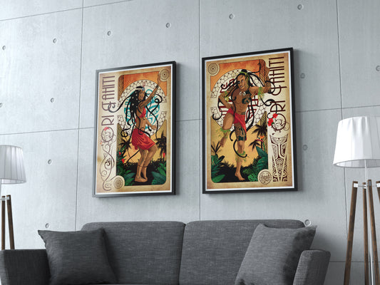 Affiche Denarie 50x70 cm