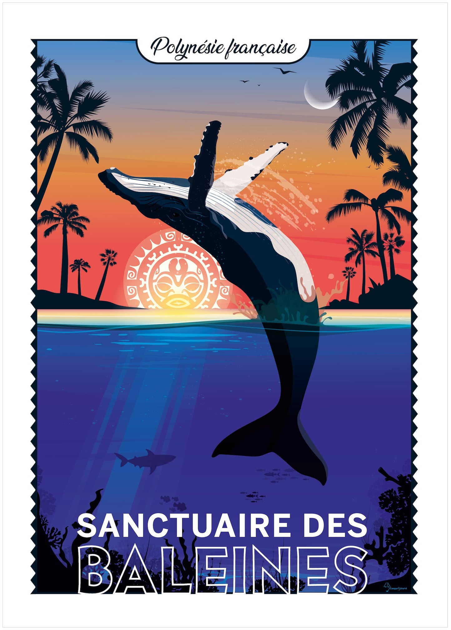 Affiche Denarie 50x70 cm