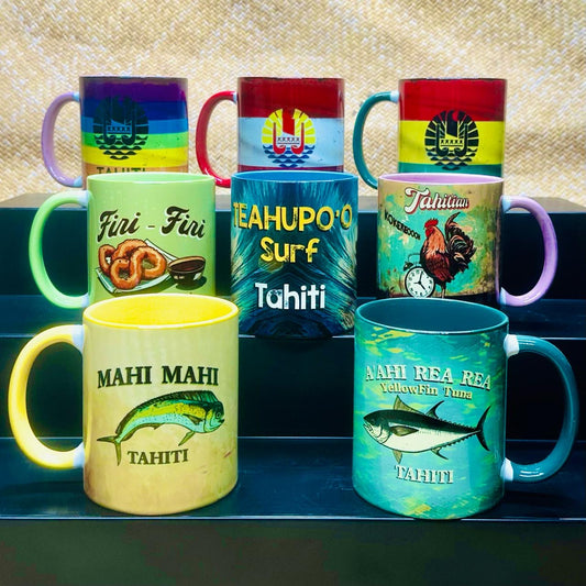 Mug céramique Polynesie - 500 mL