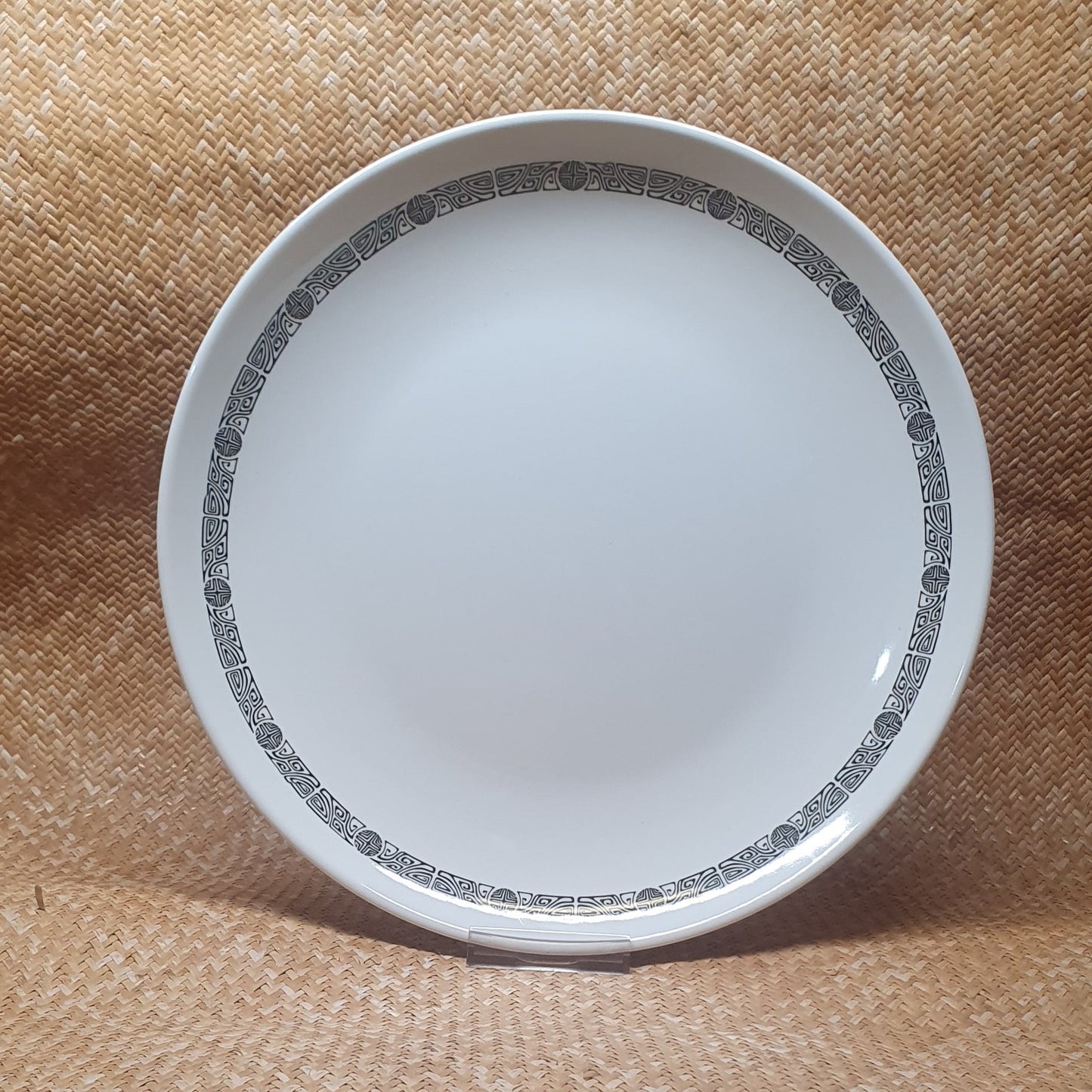 Assiette ronde 30 cm Frise tattoo