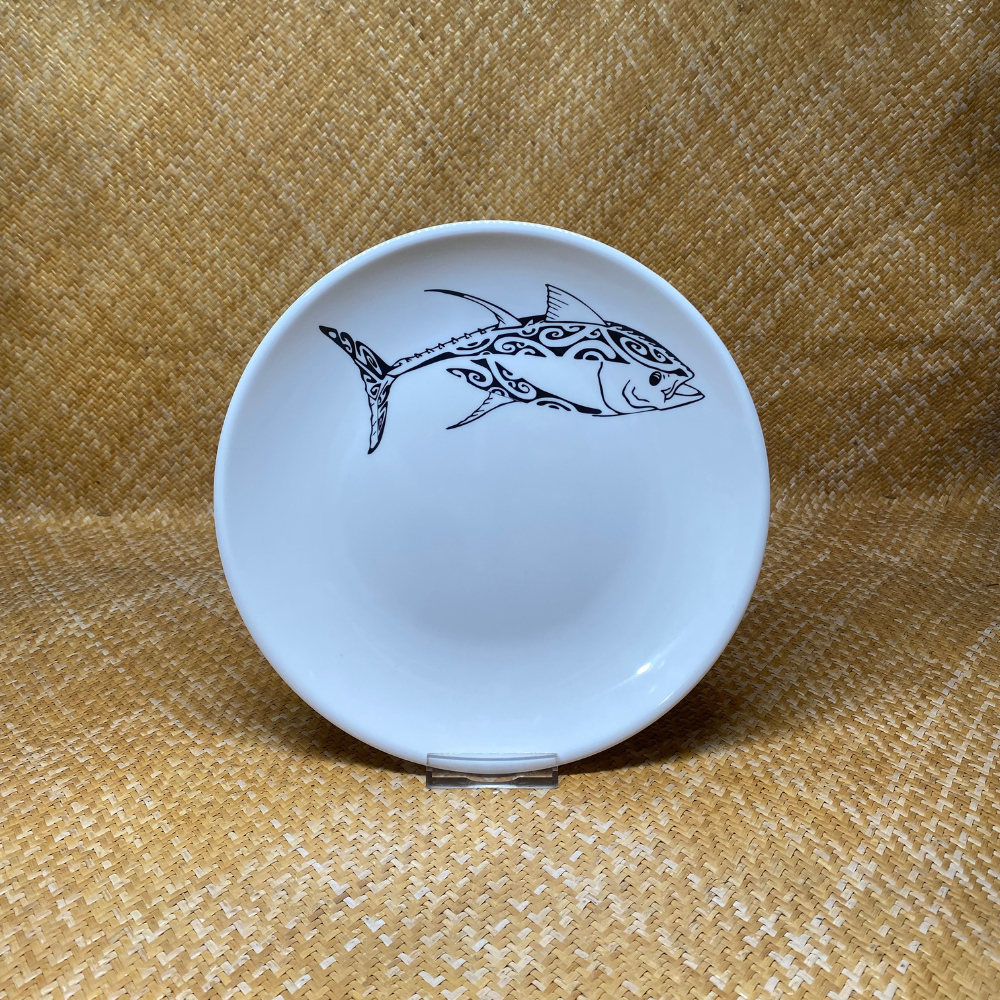 Assiette ronde - ā'ahi tattoo
