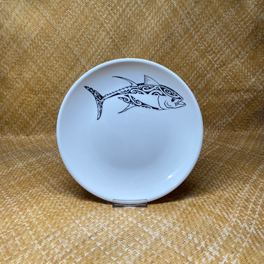 Assiette ronde - ā'ahi tattoo