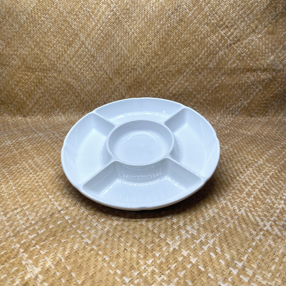 Assiettes Ma'a Tahiti - Blanc