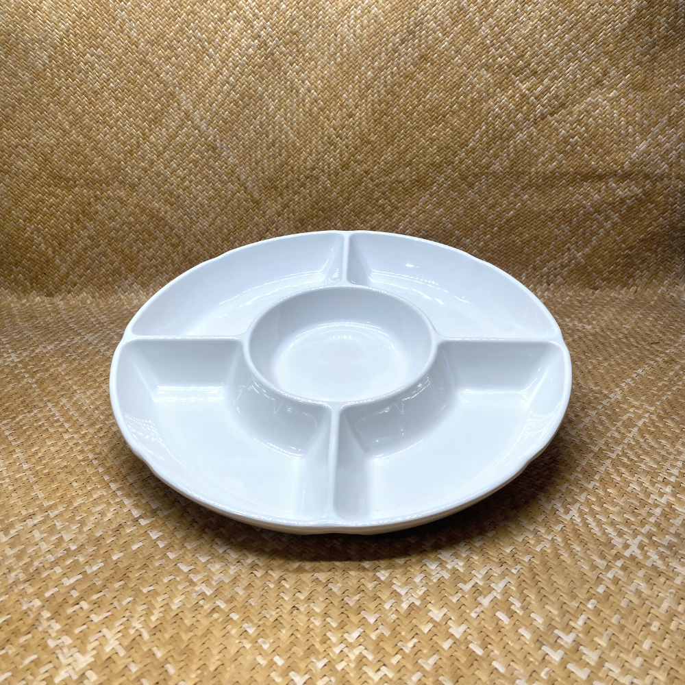 Assiettes Ma'a Tahiti - Blanc