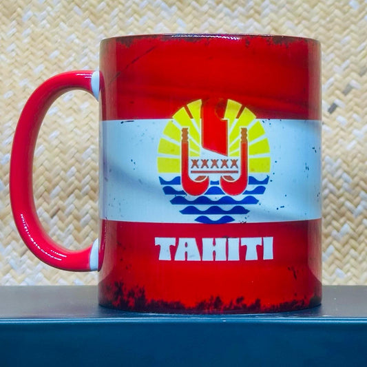 Mug céramique Polynesie - 500 mL - Tahiti
