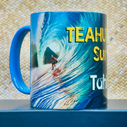 Mug céramique Polynesie - 500 mL - Teahupo'o Tahiti
