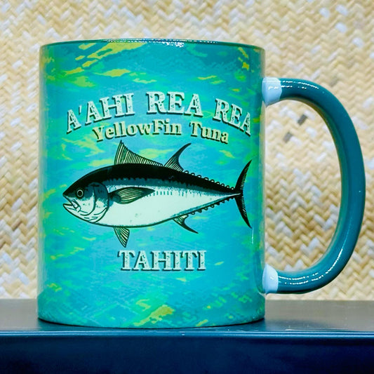 Mug céramique Polynesie - 500 mL - A'AHI REA REA