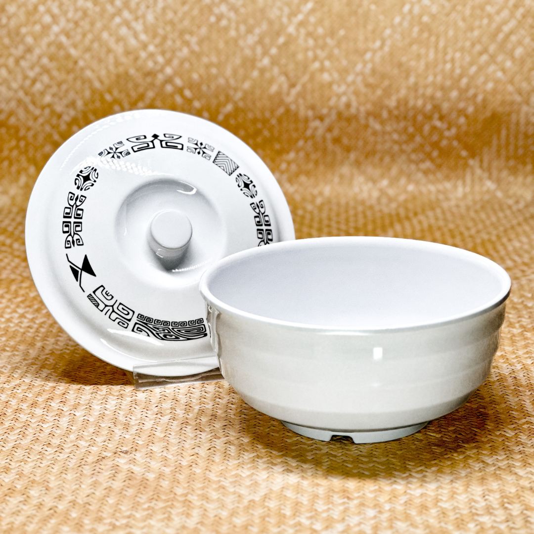 Bol à soupe et couvercle