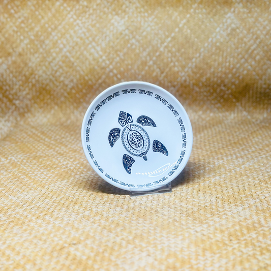 Petite assiette ronde Honu