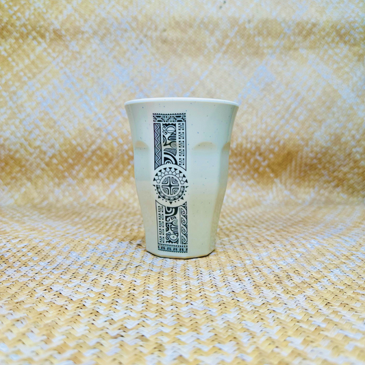 Verre mélamine 937 - Frise tattoo - Sable