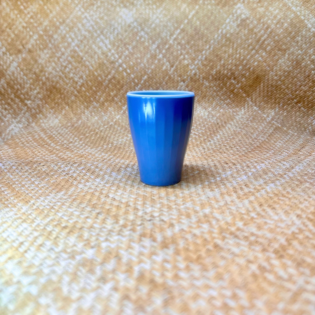 Grey blue - verre à eau - 7 x 10cm